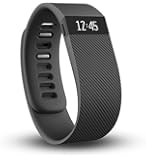Fitbit Charge Wireless Activity Wristband, Black, Large