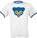  : Chicago Cubs Cooperstown Throwback Official Logo Ringer T-Shirt