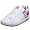 White/Crazy Pink Print