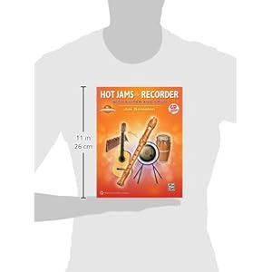 Hot Jams for Recorder: With Guitar and Drum, Book & CD