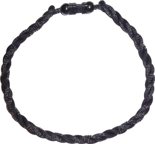 Pinnacle Sports Triad Titanium Solid Color Necklace