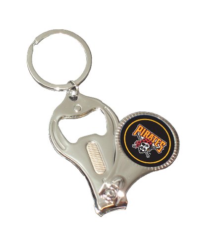 MLB Pittsburgh Pirates 3 in 1 Key Chain and Money Clip Combo