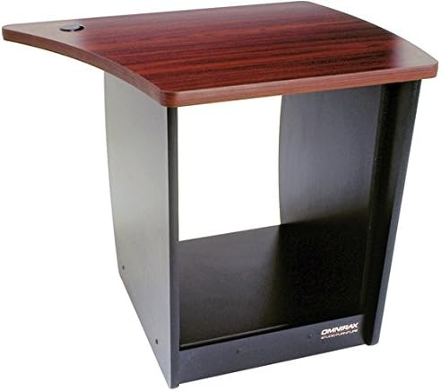 Omnirax 13 Space Omni Cabinet Right Rack (Mahogany)