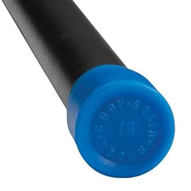 Body Solid Tools BSTFB18 18-Pound Padded Weighted Bar (Blue)