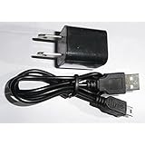 AC HOME 110V POWER ADAPTER CHARGER FOR THE UNIDEN BC75XLT, BC125AT, BCD325P2, BCD436HP, and HOME PATROL 2, RADIO SCANNERS - Includes charging cable