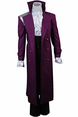 CosplaySky Purple Rain Cosplay Prince Rogers Nelson Costume Halloween Full Set