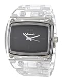 Vestal Men's DESP021 Plastic Destroyer Clear Black Watch