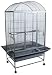 Brand New Parrot Bird Wrought Iron Cage Dome-Top w/ Parrot Toys 32x23x66-WI32ASR - PT