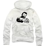 Coole Fun T-Shirts BUD SPENCER aktion Kapuzensweatshirt, hellgrau melliert