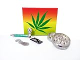 SMOKER SET MARLEY NON PLUS ULTRA 2.0 PFEIFE + MAGNET-GRINDER + SIEBE Sofort einsatzbereit!