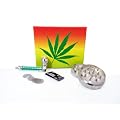 SMOKER SET MARLEY NON PLUS ULTRA 2.0 PFEIFE + MAGNET-GRINDER + SIEBE Sofort einsatzbereit!