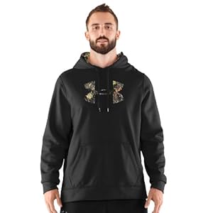 Under Armour Men's Armour® Fleece Tackle Twill Storm Hoodie Extra Large Black