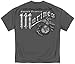 Marine Corps, USMC T-Shirt Marines Eagle Elite Breed Silver Foil Large Chorcoal Gray
