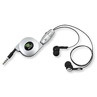 Emerge Retractable Dual Earbud and Microphone Headset for iPhone 1G, 3G, 3G S