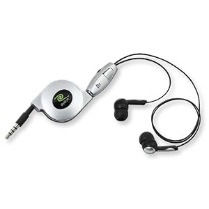 Emerge Retractable Dual Earbud and Microphone Headset for iPhone 1G, 3G, 3G S