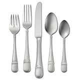 Oneida Satin Astragal 20-Piece Stainless Flatware Set , Service for 4