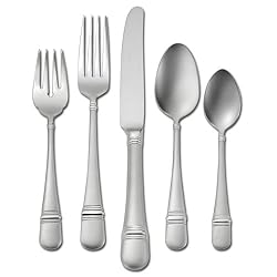 Oneida Satin Astragal 20-Piece Stainless Flatware Set , Service for 4