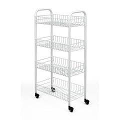 Metaltex 340634014 Allzweckwagen 4-Etagen 41 x 23 x 84 cm Pisa