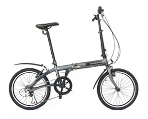 fBIKE Direct 6 Speed Folding Bike (Graphite gray)