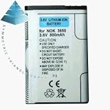 NOKIA 6600 BATTERY LION 800Mah