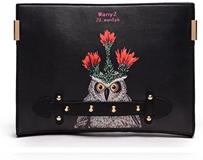 Hipytime BHB880412C3 Explosion Models PU Leather Women's Handbag,Square Cross-Section Envelope Package