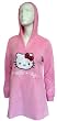 Hello Kitty Hooded Big Kitty Pink Fleece Robe for women