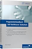 Programmierhandbuch SAP NetWeaver Sicherheit