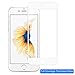 iXCC iPhone 6 Plus/6s Plus Screen Protector - 0.2mm Full Cover Ultra Thin 9H Hard Crystal Clear High Response 3D Touch Compatible for Apple iPhone 6s Plus