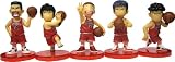 5-Piece SLAM DUNK Series Mini Cartoon Figure Collection Display Toy Set