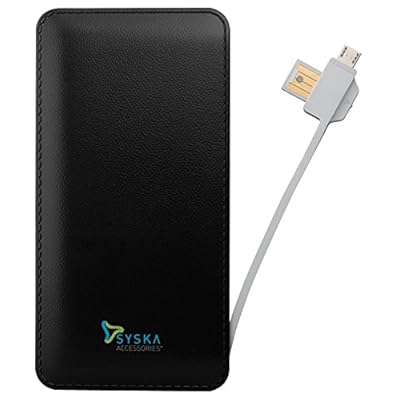 Syska SYSKA-P-VINTAGE Power Bank (Black)