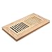 Accord AOFMWU410 Floor Register with Flushed Mount Louvered, 4-Inch x 10-Inch(Duct Opening Measurements), Unfinished White Oak