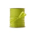 Scrapbooking Grosgrain Ribbon 3/8 Inch Celery Green (5 Yards)