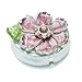 Purple Crystal Flower Pill Box