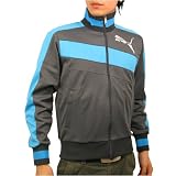 PUMA プーマ フロントストライプ トラックジャケット《メンズ》 TRACK JACKET 861596-29 ダークシャドー/ブライス