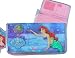 Disney The LIttle Mermaid Check Book Wallet - Ocean Glitter 21236