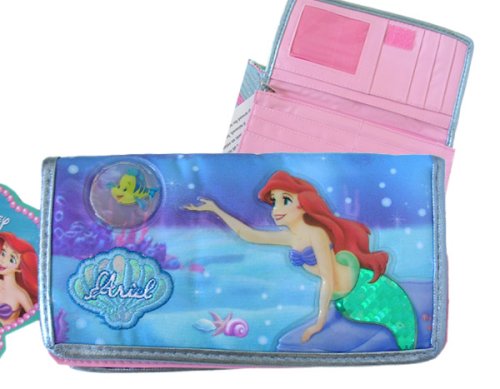 Disney The LIttle Mermaid Check Book Wallet – Ocean Glitter 21236