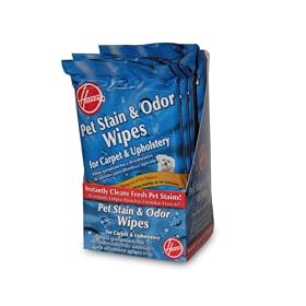 Hoover 40328015 Pet-Stain-and-Odor-Removal Wipes