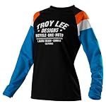 Troy Lee Designs Girls Jersey Rev Black XS