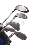 Wallmonkeys Peel and Stick Wall Decals - Golf Clubs Isolated over White - Removable Graphic