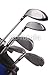 Wallmonkeys Peel and Stick Wall Decals - Golf Clubs Isolated over White - 24