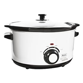 James Martin by Wahl Slow Cooker 5 Litre White / Black ZX771