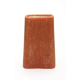Textured, Double Wick, Lavender Scented Candle (14-inch)