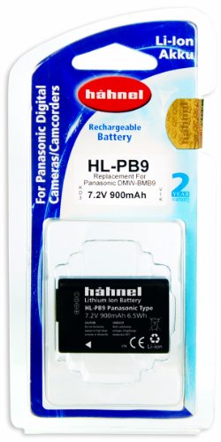 H&auml;hnel HL-PB9 Li-Ionen Ersatzakku Typ Panasonic DMW-BMB9 f&uuml;r DMC-FZ150/FZ48