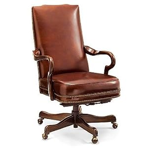 Easton Executive Leather Office Chair - Frontgate