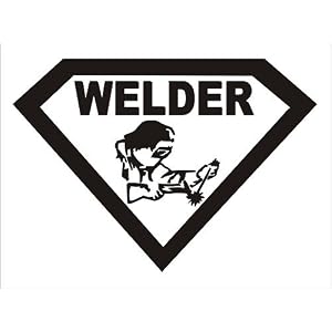 Super WELDER welding Decal Sticker