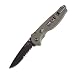 SOG Specialty Knives & Tools STGFSA-98 Flash II - 1/2 Serrated Aluminum Handle, Black TiNi