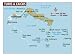 Map of Turks and Caicos Islands, Caribbean Photographic Poster Print