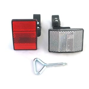 BICYCLE REFLECTOR mountain bike safety parts NEW