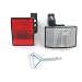 BICYCLE REFLECTOR mountain bike safety parts NEW