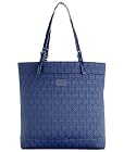 MICHAEL Michael Kors Jet Set Monogram Neoprene Tote, Navy